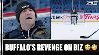 Rob Ray and the Sabres Had to Get Back at Biz ??