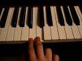 How to Play Piano: Lesson #26 harmonic, melodic minors