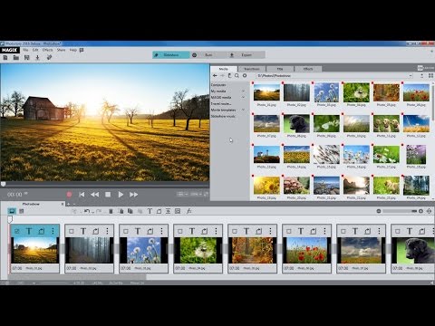 MAGIX Photostory 2016 Deluxe – Introductory video tutorial (INT)