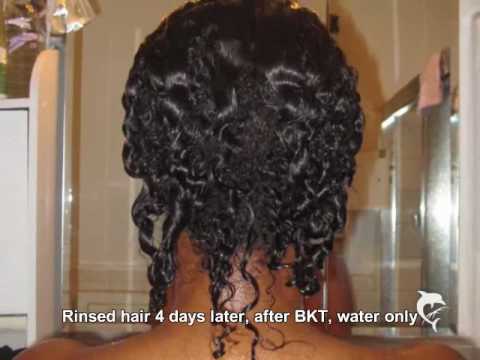 how to care keratin treated hair