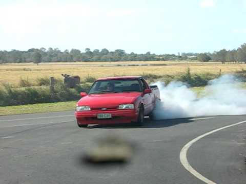 XG falcon 850hp, sick burnout