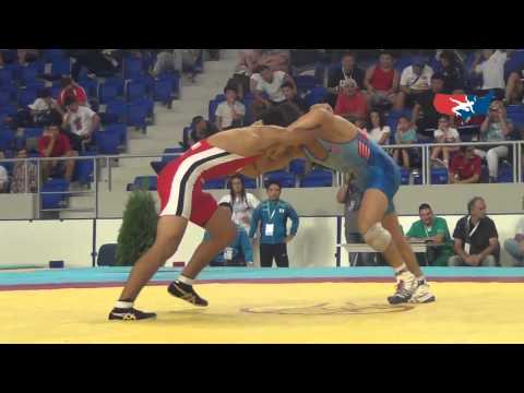 Cadet World FS - Pico (USA) dec. Fujinami (JPN), 63 kg gold medal match