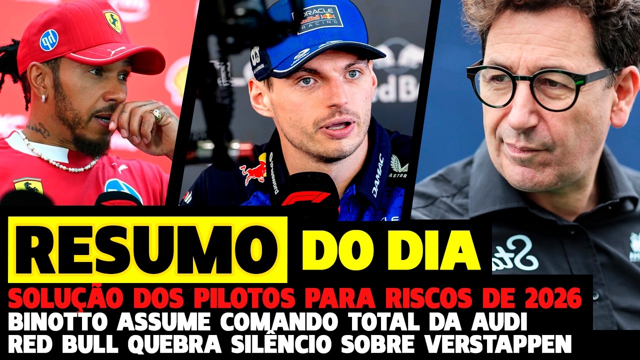 PILOTOS APRESENTAM SOLUÇÃO,  RED BULL QUEBRA SILÊNCIO E BINOTTO ASSUME AUDI | FÓRMULA 1 | GP EM CASA