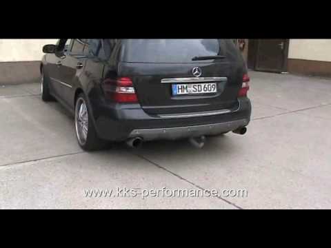 KKS-Performance Mercedes ML350 electronic valve exhaust Klappenauspuff