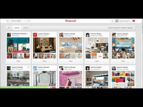 how to search on pinterest