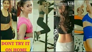 south Indian actress workout in gym nayanthara ras