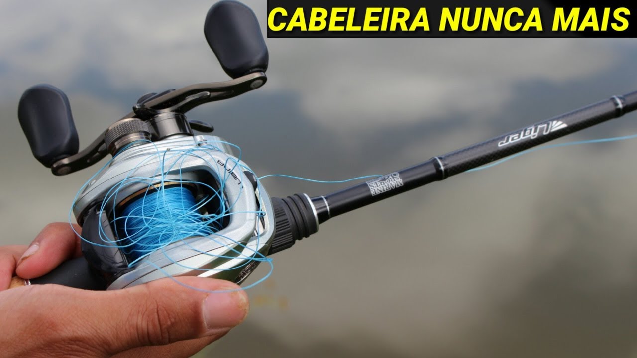 Descubra como regular carretilha de pesca para não dar cabeleira - arremesso com carretilha