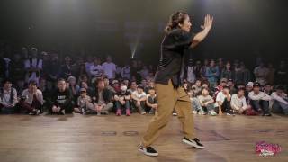 Yuka vs Sugaloo – Freestyle Session JAPAN 2016 Popping FINAL (Another angle)