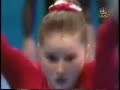 A montage of American gymnastics featuringAlexis BrionRebecca BrossCourtney BumpersAmy ChowMorgan EvansShaynelee FoxCory FritzingerKelly Garrison-StevesBetsy HammAnnia HatchIvana HongTerin HumphreySusan JacksonCarly JanigaShawn JohnsonCourtney KupetsMattie LarsonNastia LiukinMackenzie MartinezPetra MatthiesShannon MillerChelsea OttoShantessa PamaChristina PelaezElise RayCathy RigbyAlicia SacramoneSamantha ShapiroRandy StagebergCaitlin SullivanTasha SchwikertGrace TaylorKristal UzelacLindsey Vanden Eykel (LVE)Hollie ViseShayla Worley