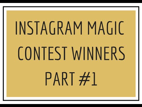 The Magicians of Instagram part #1