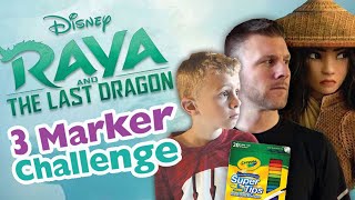 Raya and the Last Dragon - 3 Marker Challenge