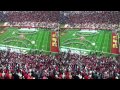 Flyover - USC football vs Washington Huskies