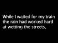 Poem about a bus ride