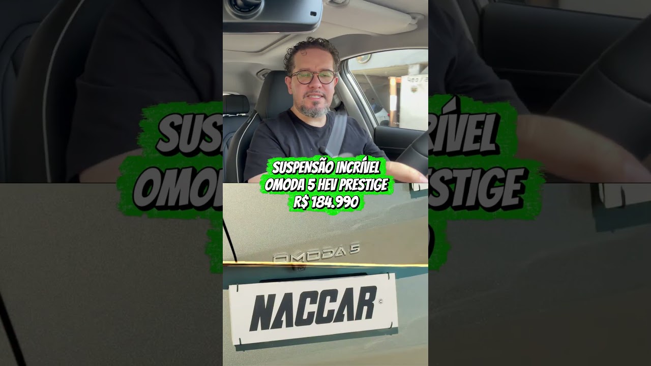 O acerto PERFEITO de suspensão do Omoda 5 HEV! 🛑🚙