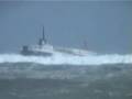 cruise ship in hurricane