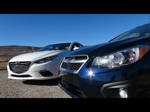 2014 Mazda3 vs Subaru Impreza 0-60 MPH Matchup Review