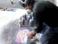 videos de Paisaje fantástico pintado con aerosol