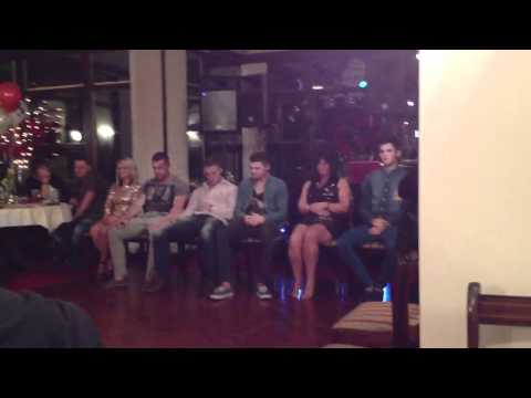 Hypnotist at Kate's engagement party