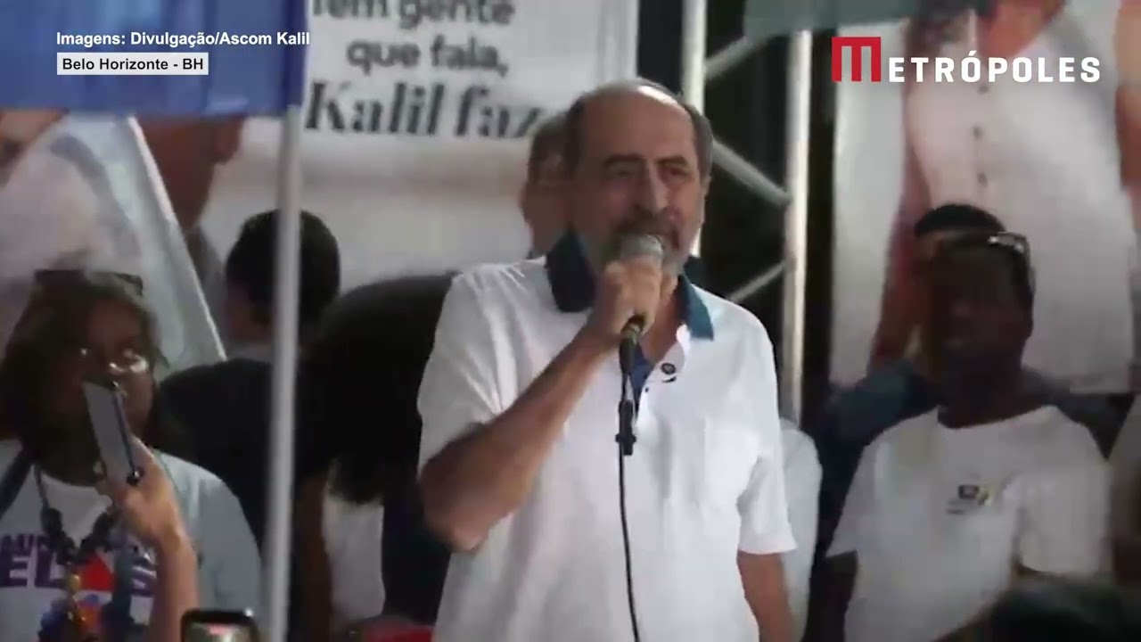 Kalil abre campanha em BH e anuncia pausa para transplante de córnea