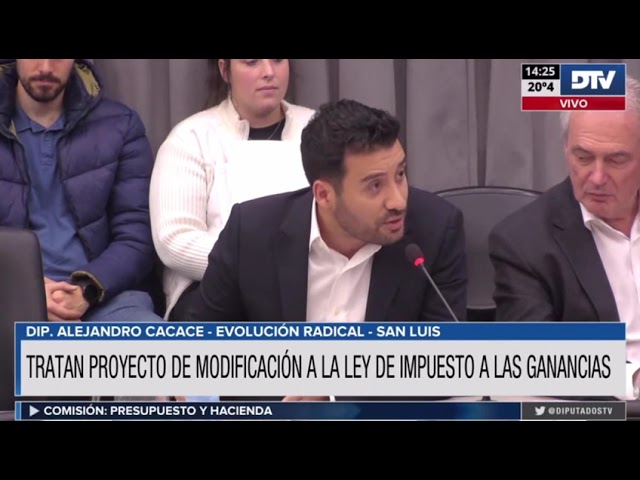 Diputados inició el debate de las modificaciones al impuesto a las Ganancias