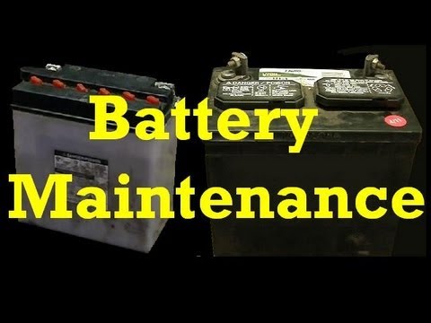 how to fill motorcycle battery