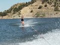 waterskiing at Glendo