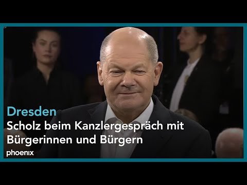 Kanzlergesprch mit Olaf Scholz (Bundeskanzler, SPD ...