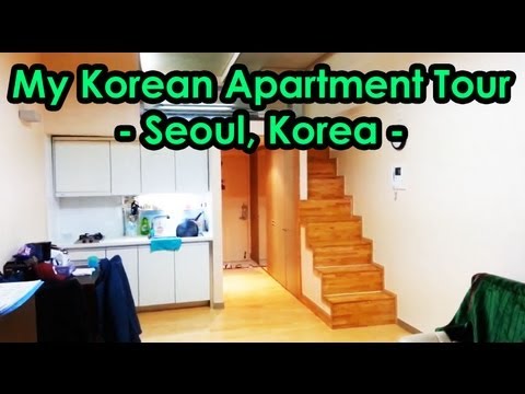 My Korean Apartment Tour -- Seoul, Korea