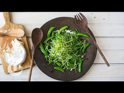 how to cut sugar snap peas