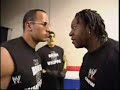 the rock booker t an golddust funny moment at king of the ring