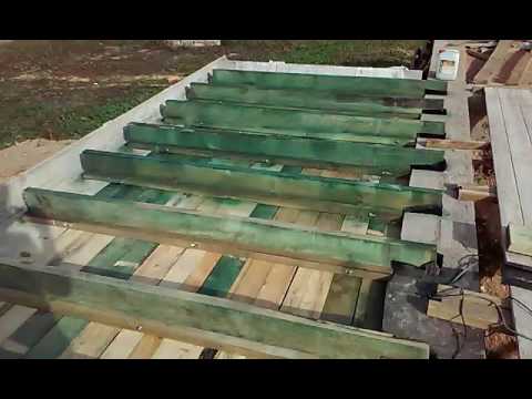 Пол из арболита Пол из арболита