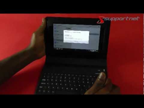 Galaxy Keyboard Tasche erster Anschluß