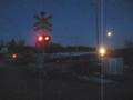 InterCity 77 passes Suhonen level crossing