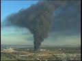 Smoke Pillar Seen For Miles