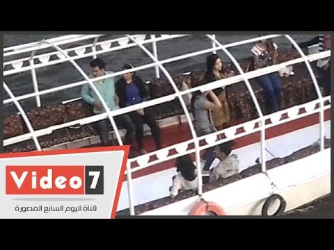 بالفيديو..شاهد رقص فتيات «المراكب النيلية» لجذب الزبائن فى العيد