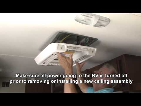 how to install ac vent in ceiling