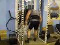 Oli Thompson deadlift session / Bicep Tear