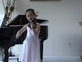 violin 6 yo mozart with piano