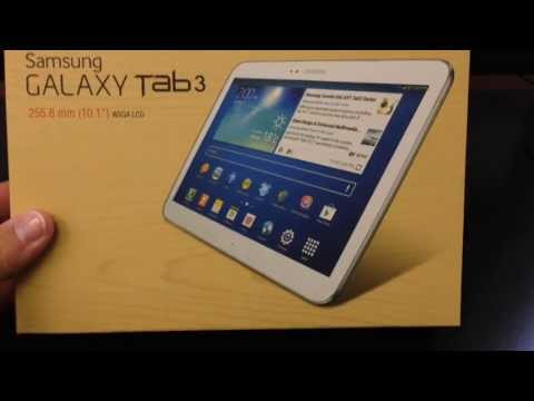 SAMSUNG P5200 GALAXY TAB 3 10.1 3g Unboxing Video - TABLET in Stock at www.welectronics.com