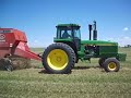 Baling hay
