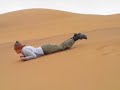 Namibia - Sylvie sandboarding.MP4