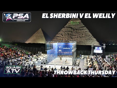 Squash - El Sherbini v El Welily - Throwback Thursday - Al Ahram Squash International 2016