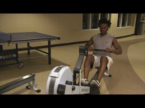 how to use the rowing machine