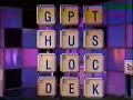 Boggle: 3/8/94 Part 1
