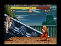 Super Street Fighter 2 (SNES) - Ken (human) vs. Ryu (CPU maximum difficulty)