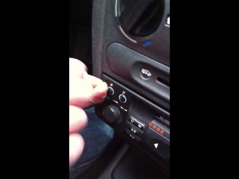 how to remove corsa b radio