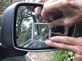 The Blind Spot no longer exists if both rear vision mirrors are convex and 