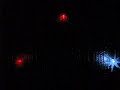 Red & White Starburst LED Lights