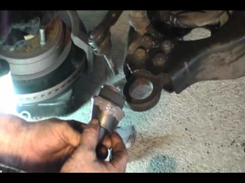 Dodge Ram 1500 Changing out Ball Joints Shocks and Tie Rods