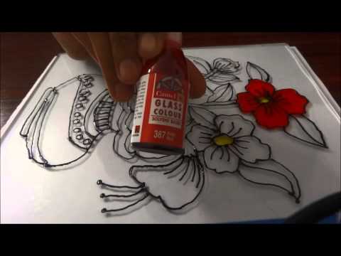 how to paint a glass